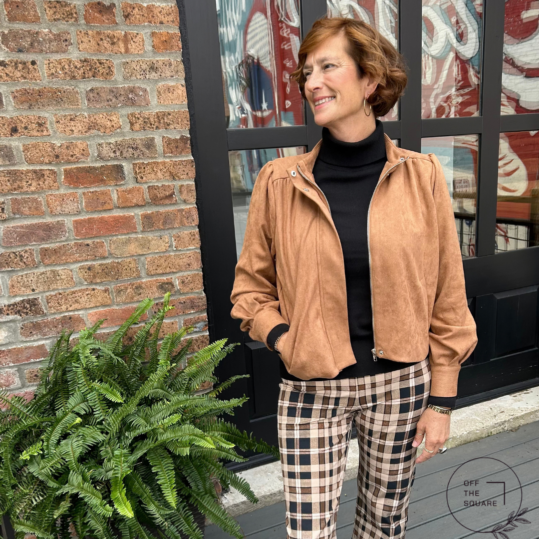 Spartina 449 Maren Kick-Flare Plaid Pants