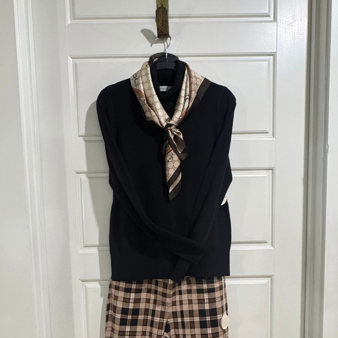 Spartina 449 Maren Kick-Flare Plaid Pants