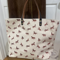 Two's Company Horse Tote Bag