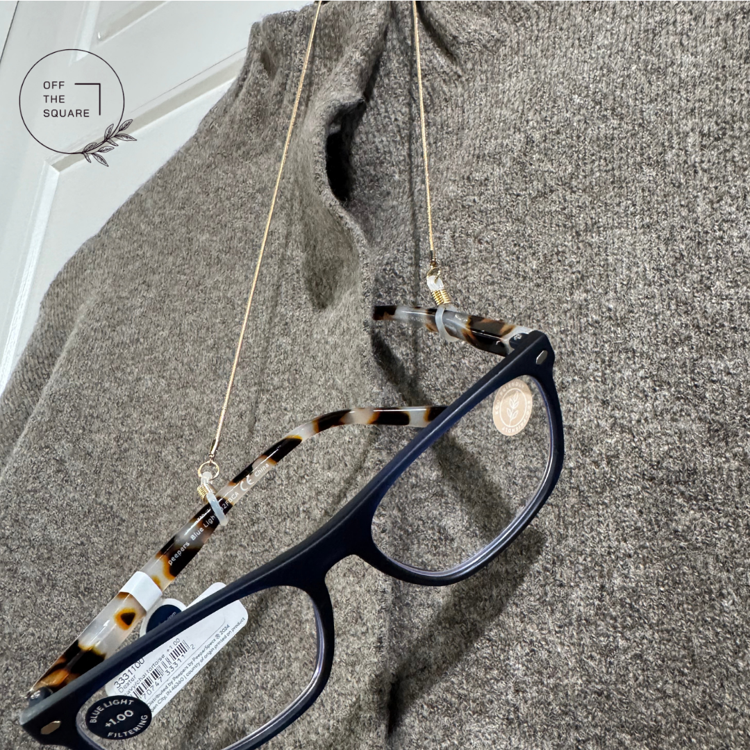 Peepers - Dexter - Navy/Chai Tortoise